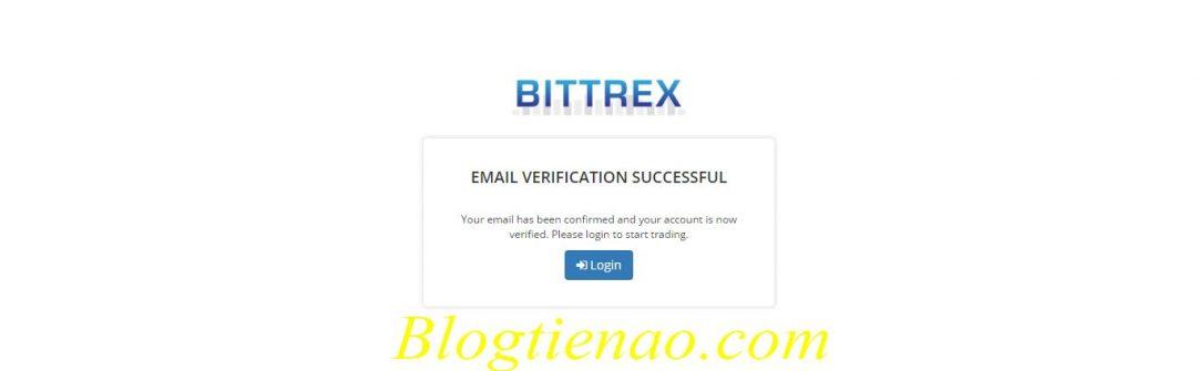 Προχωρήστε στη σύνδεση στο Bittrex