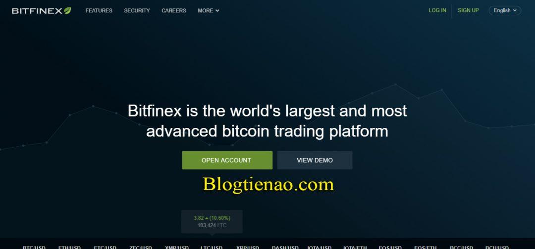 Πλατφόρμα συναλλαγών Bitfinex