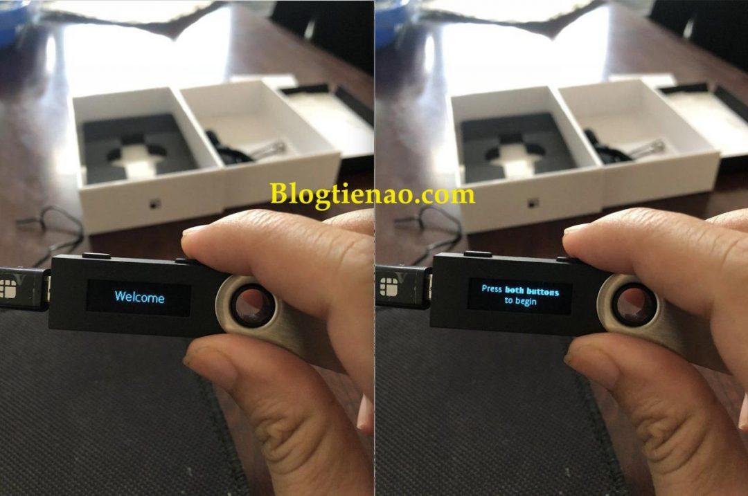 Portefeuille de stockage Bitcoin Ledger Nano S