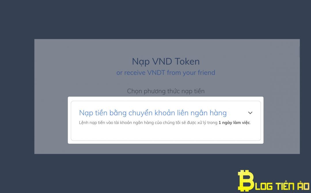Deposit VND into wallet on Coinhako - Photo 2