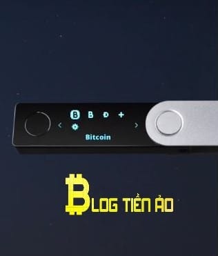 chọn bitcoin trên ledger nano x