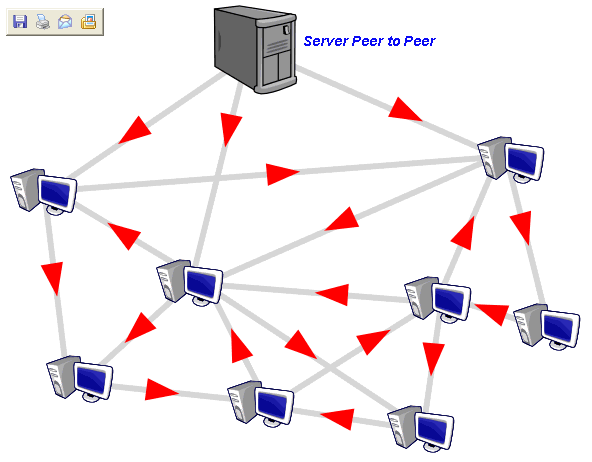 비정형 P2P 네트워크