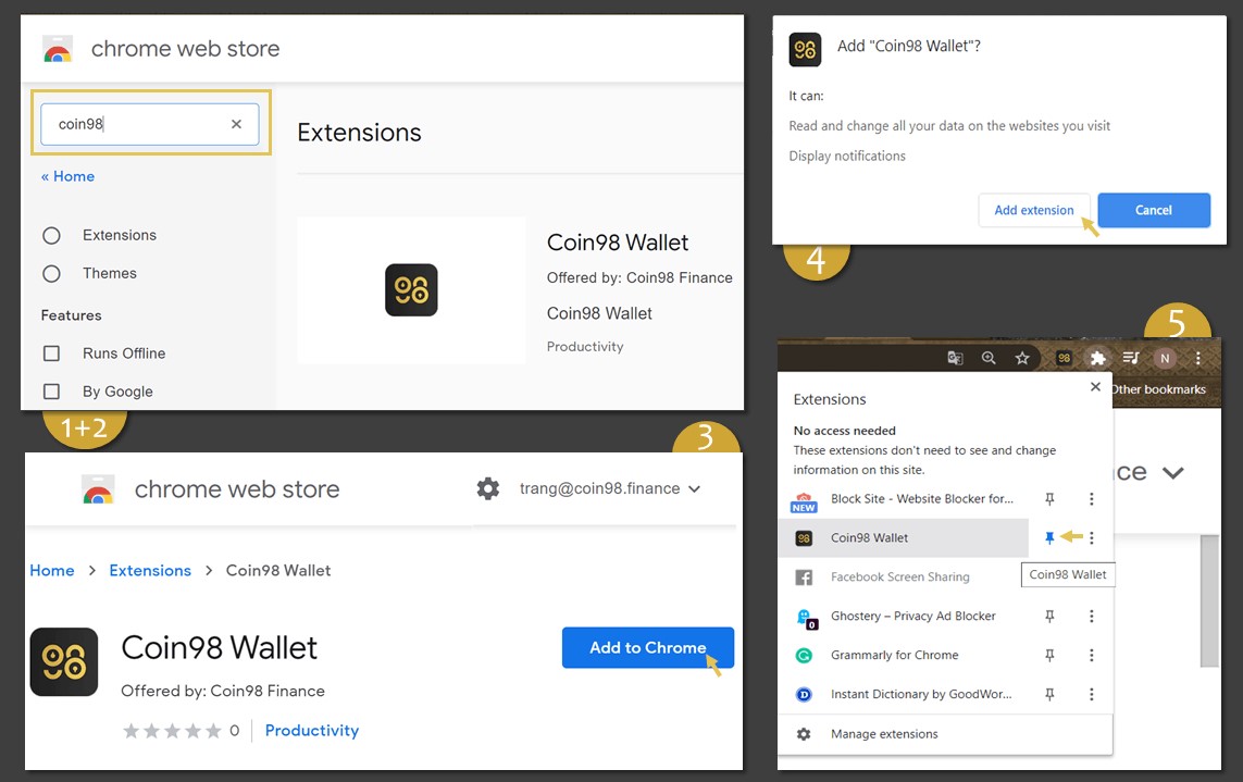 coin98 wallet extension
