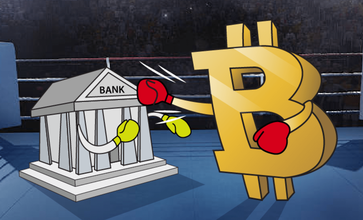 Bitcoin vs Ngân hàng: Liệu bitcoin có thể đứng ngang hàng với các ngân hàng lớn ở Mỹ?