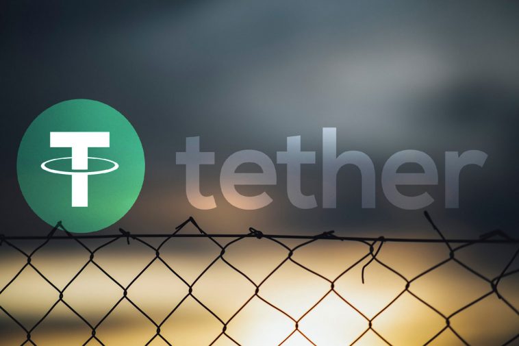 Tether nadále přidává další adresy na černou listinu