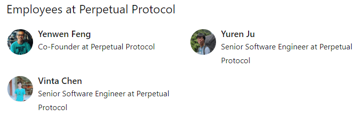 Perpetual Protocol team