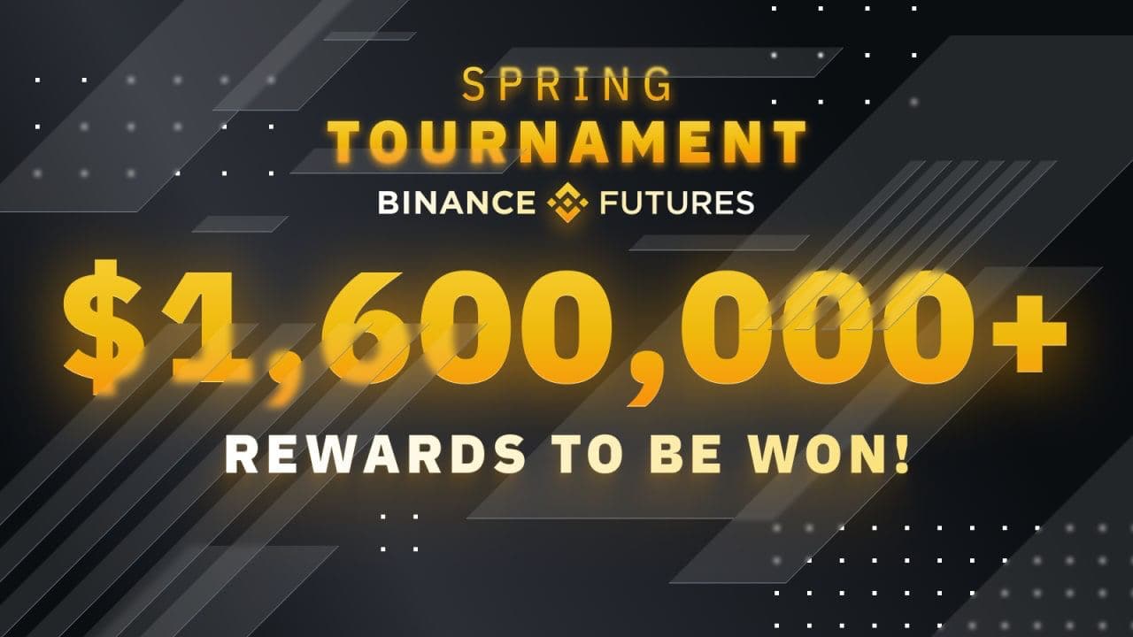Binance Futures tổ chức giải đấu mùa xuân với tổng phần thưởng lên đến $1.600.000