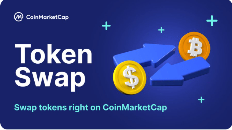 CoinMarketCap hỗ trợ Swap Token ERC-20