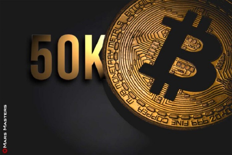 Bitcoin chính thức vượt 50.000 USD sau hơn 3 tháng ảm đạm