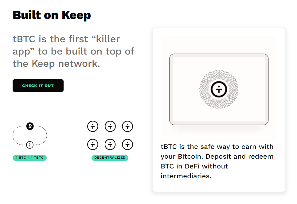 Keep Network-tbtc