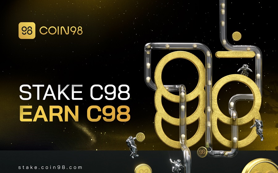Coin98がステーキングを開始し、C98の価格はすぐに回復しました