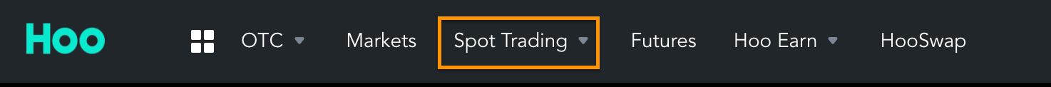 hoo chọn spot trading
