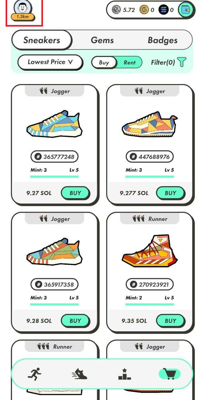 choose nft shoes