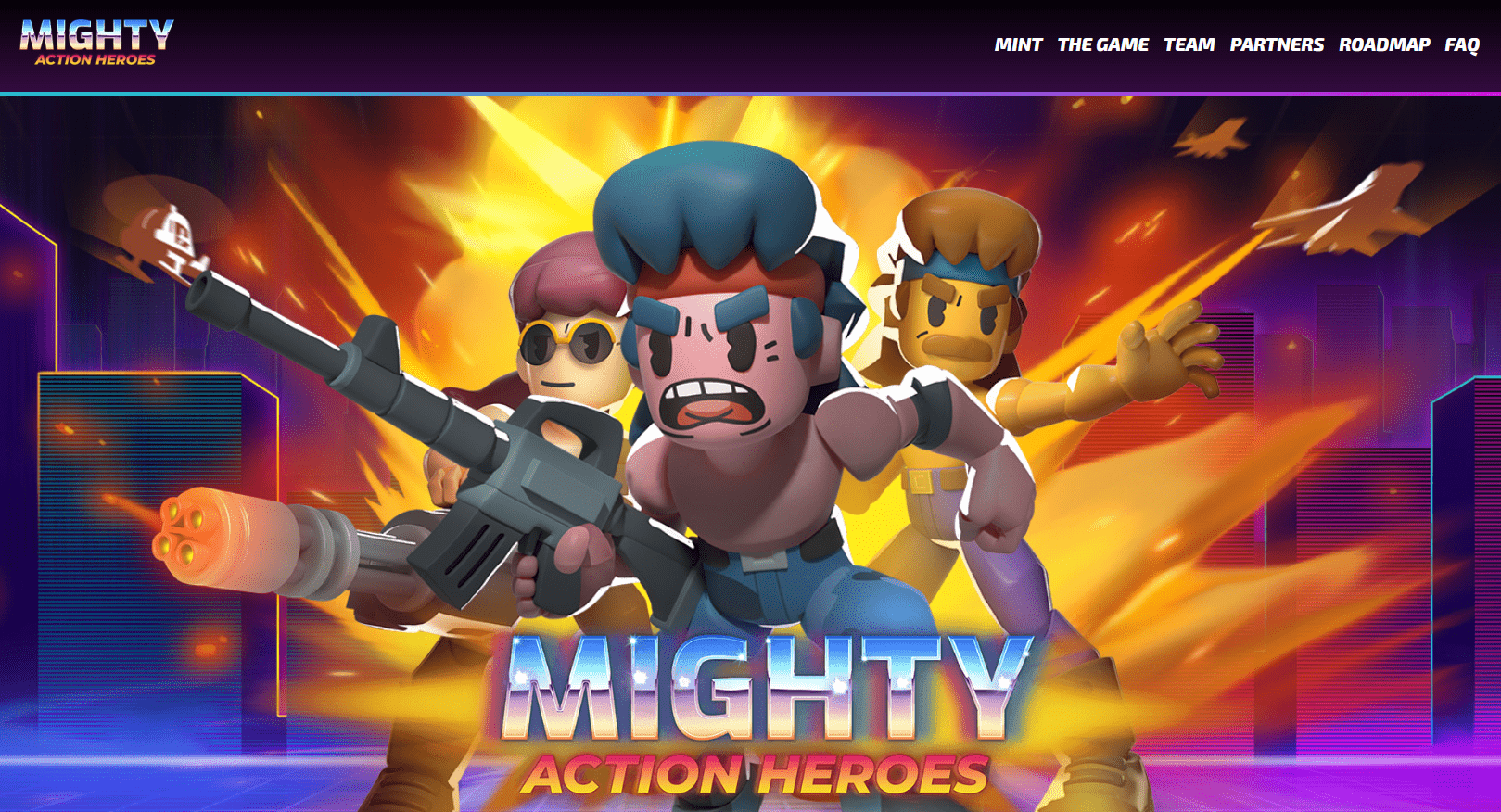 What are mighty action heroes?