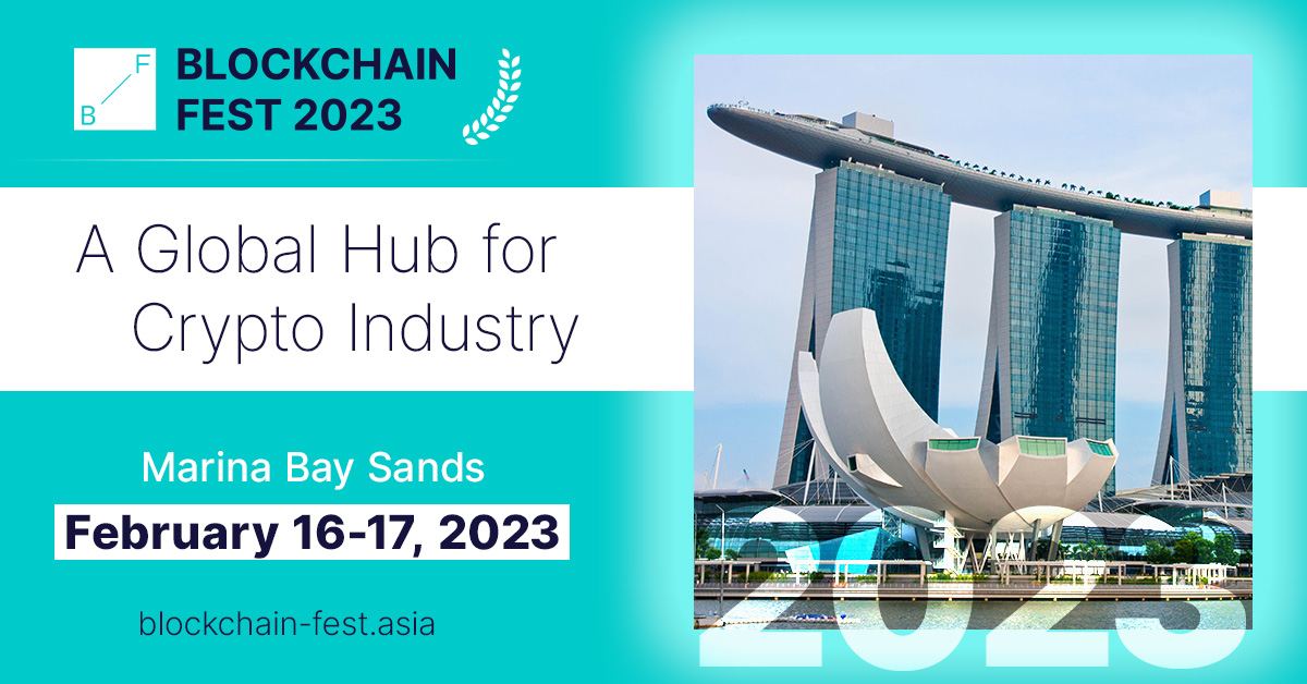 Blockchain Fest 2023 sẽ được FINEXPO tổ chức tại Singapore 