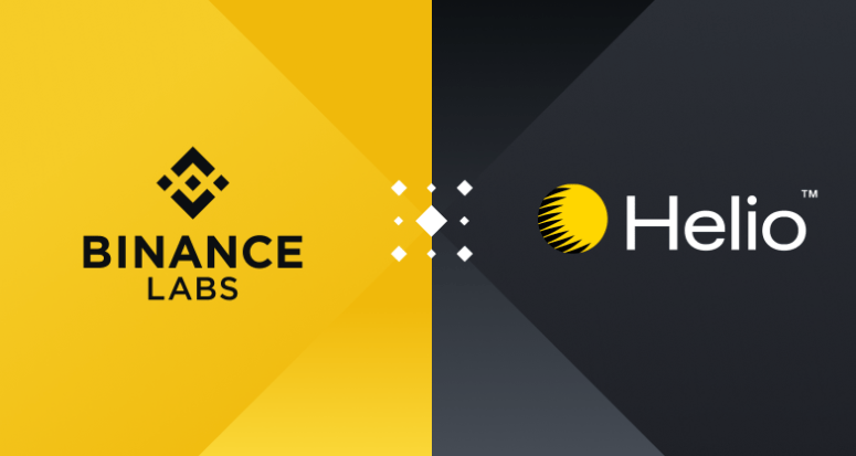 Binance Labs cam kết 10 triệu USD đầu tư cho giao thức Helio