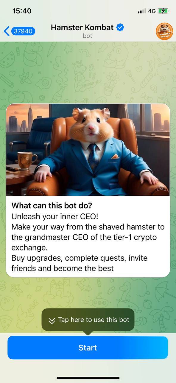 Hamster Kombat bot