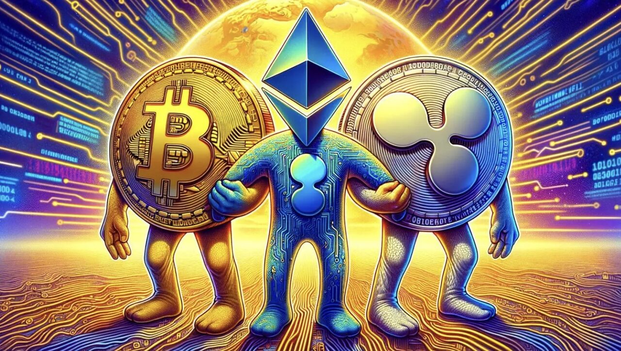 Bitcoin, Ethereum, Ripple: Vượt qua sự sụt giảm giữa tuần