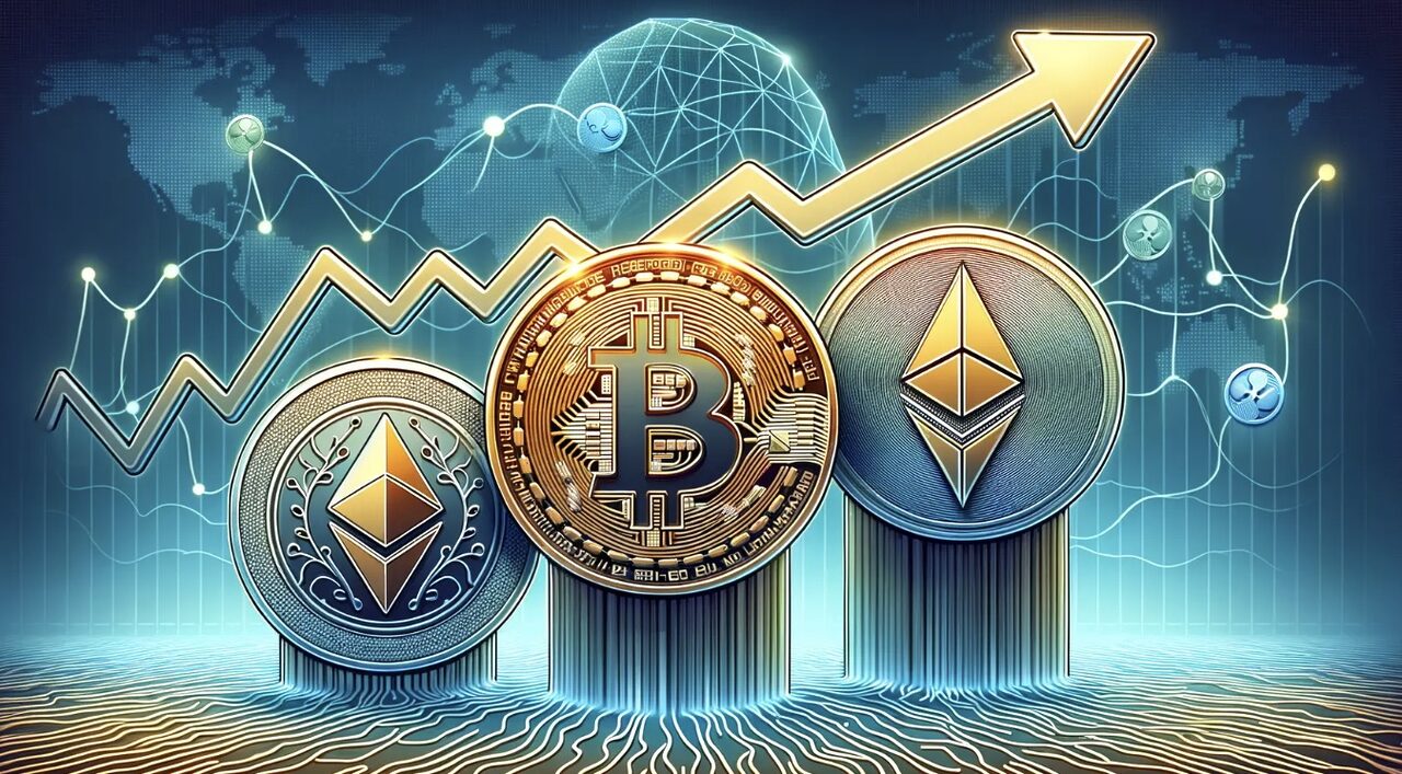 Bitcoin, Ethereum, XRP vượt qua sự sụt giảm