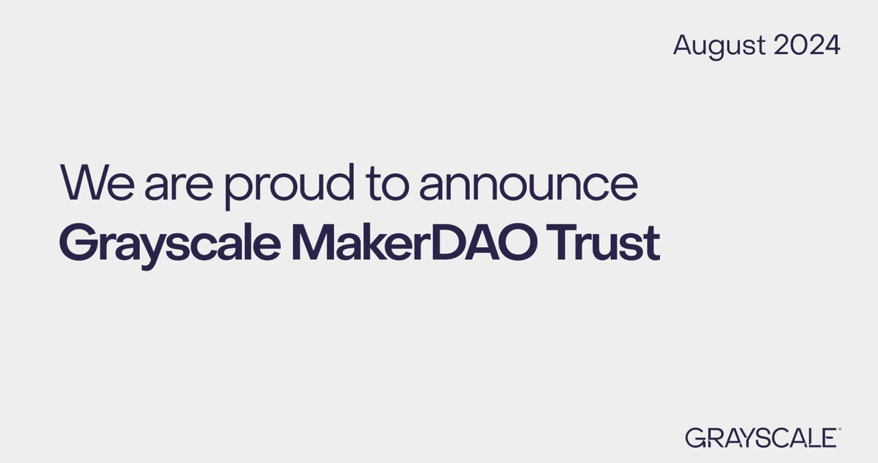 Grayscale thành lập quỹ đầu tư MakerDAO Trust, giá MKR tăng 7%