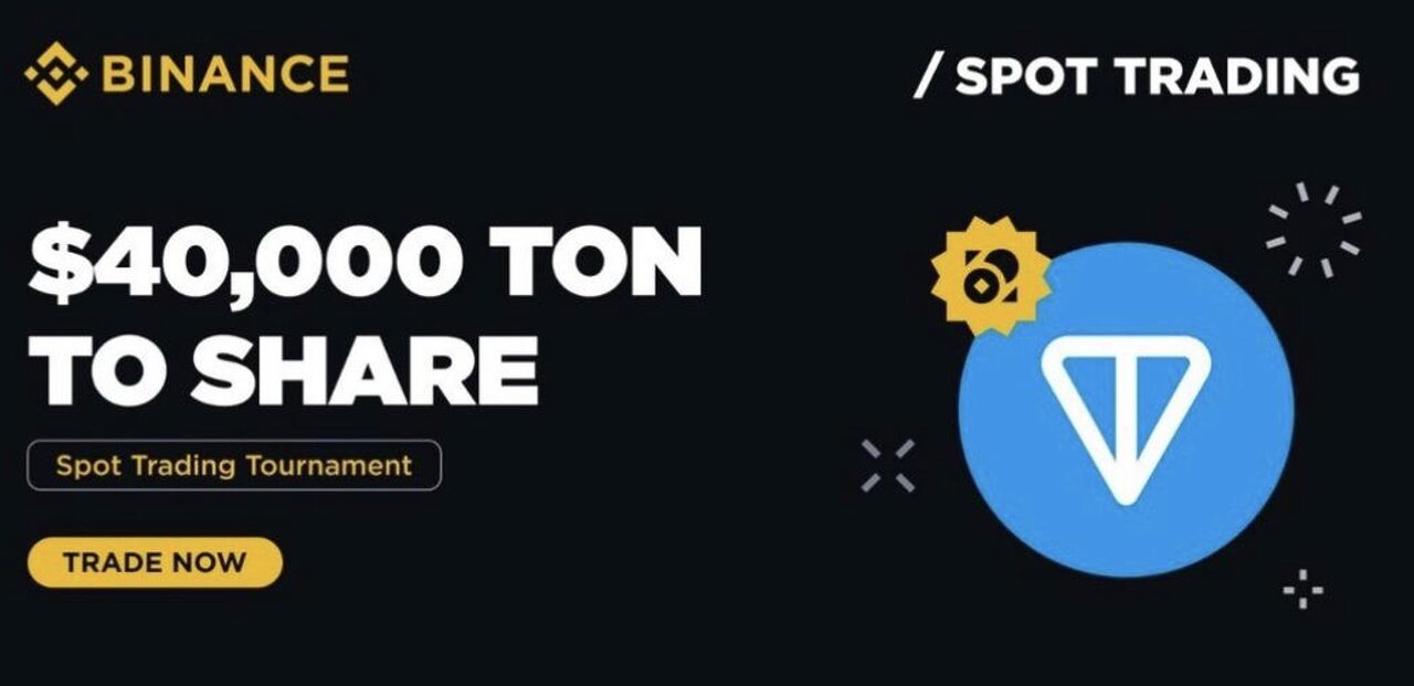 Tham gia sự kiện Trading Binance để nhận TON miễn phí